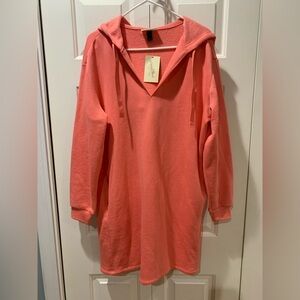 NWT Universal Thread hooded sweatshirt dress size Small (oversized)